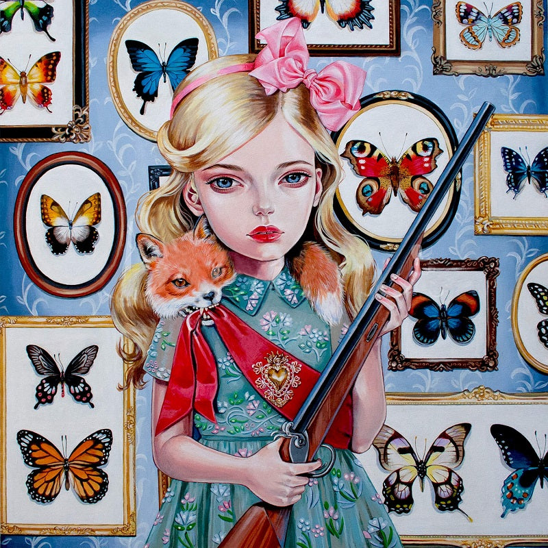 Hunter - Full Round Drill Diamond Painting 40*40CM