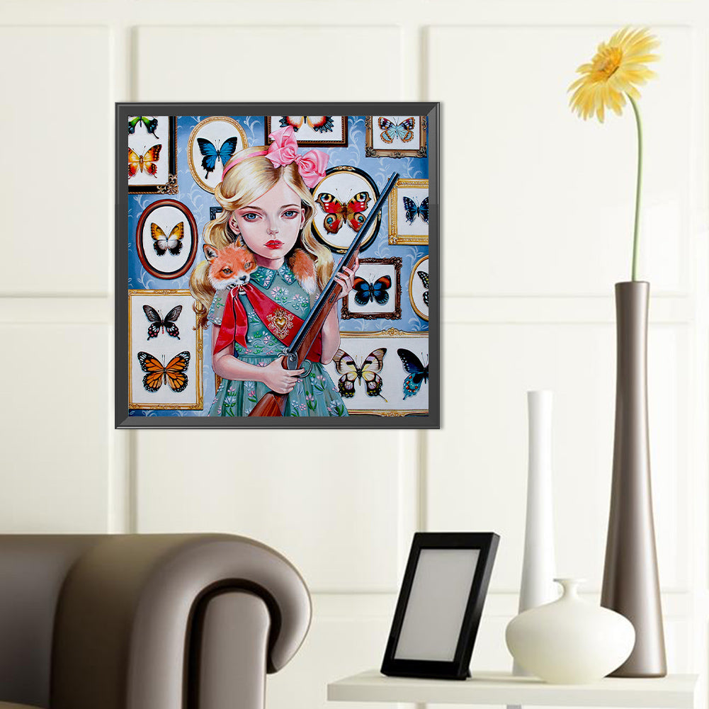 Hunter - Full Round Drill Diamond Painting 40*40CM