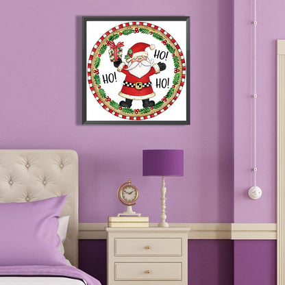 Christmas Elements - Full Round Drill Diamond Painting 40*40CM