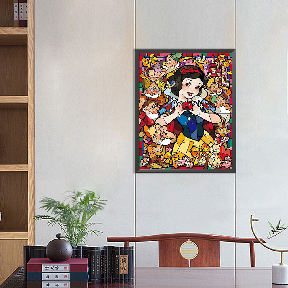 Snow White - Full Round Drill Diamond Painting 40*50CM