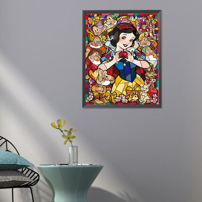 Snow White - Full Round Drill Diamond Painting 40*50CM