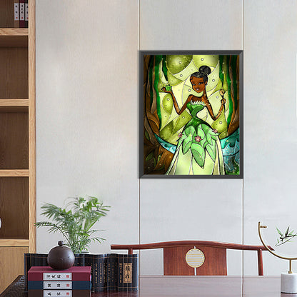 Princess Tiana - Full Round Drill Diamond Painting 40*50CM