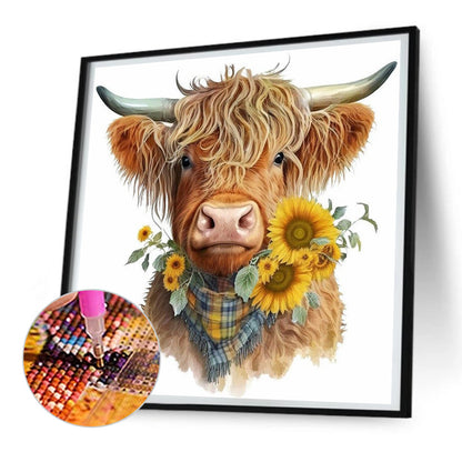 Yak - Full Round Drill Diamond Painting 30*30CM