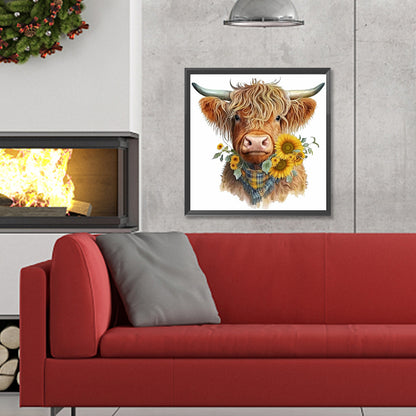 Yak - Full Round Drill Diamond Painting 30*30CM