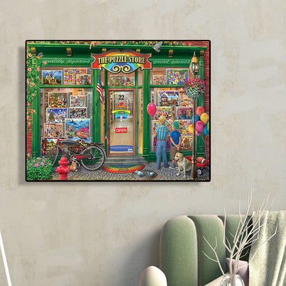 Puzzle Shop - Full Round Drill Diamond Painting 40*50CM