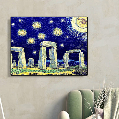 Van Gogh Night Sky - Full Round Drill Diamond Painting 40*50CM