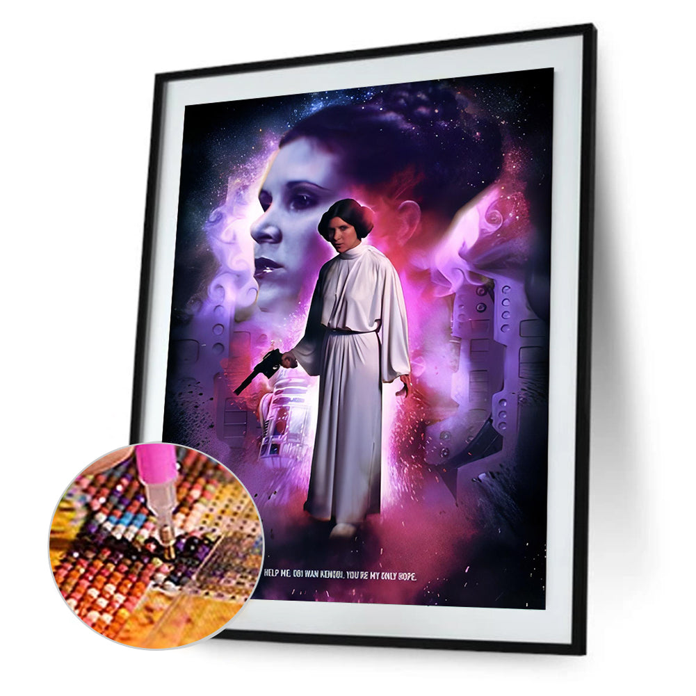 Star Wars - Full Round Drill Diamond Painting 40*50CM