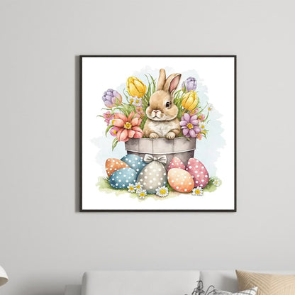 Rabbit - Full Round Drill Diamond Painting 40*40CM