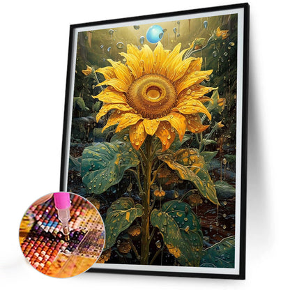 Flowers - Full Round Drill Diamond Painting 30*40CM