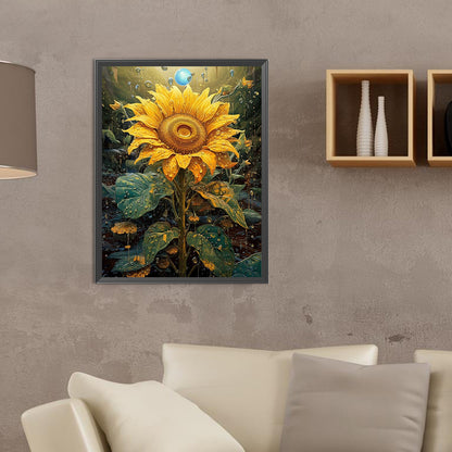 Flowers - Full Round Drill Diamond Painting 30*40CM
