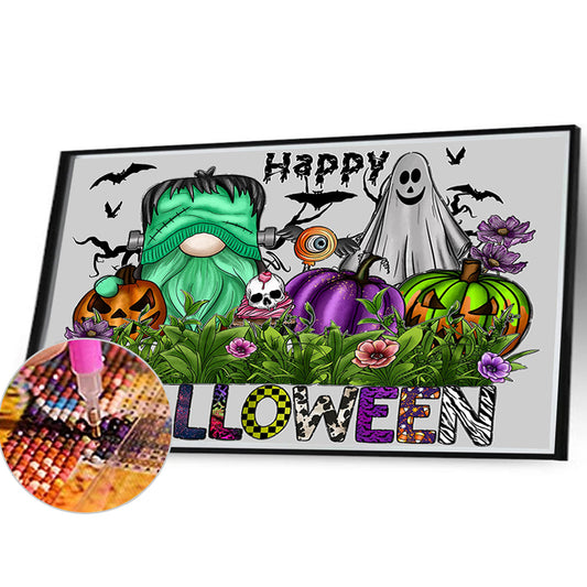 Happy Halloween - Full Round Drill Diamond Painting 40*30CM