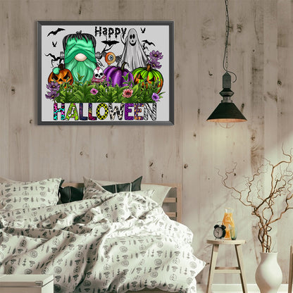 Happy Halloween - Full Round Drill Diamond Painting 40*30CM