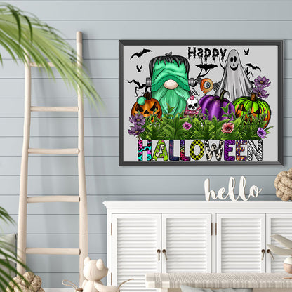 Happy Halloween - Full Round Drill Diamond Painting 40*30CM