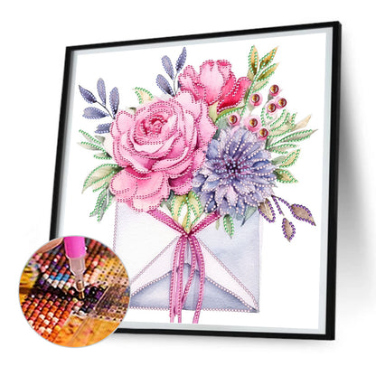 Envelope - Special Shaped Drill Diamond Painting 30*30CM