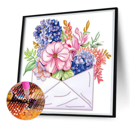 Envelope - Special Shaped Drill Diamond Painting 30*30CM