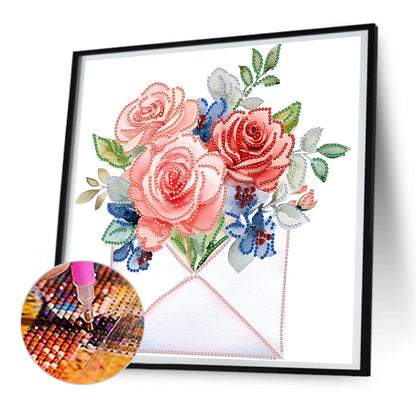 Envelope - Special Shaped Drill Diamond Painting 30*30CM