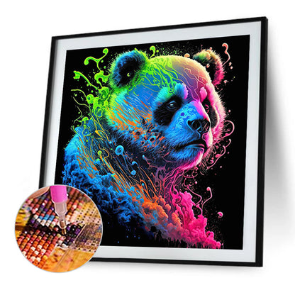 Colorful Animals-Panda - Full Square Drill Diamond Painting 30*30CM