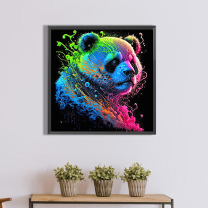 Colorful Animals-Panda - Full Square Drill Diamond Painting 30*30CM