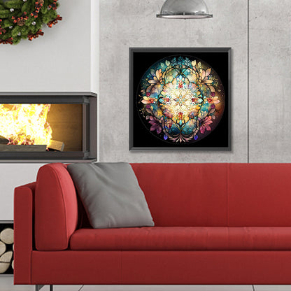 Glass Kaleidoscope - Full Round Drill Diamond Painting 30*30CM