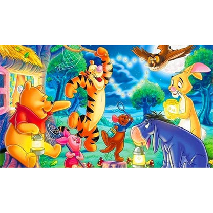 Disney-Winnie The Pooh - 11CT Stamped Cross Stitch 60*35CM