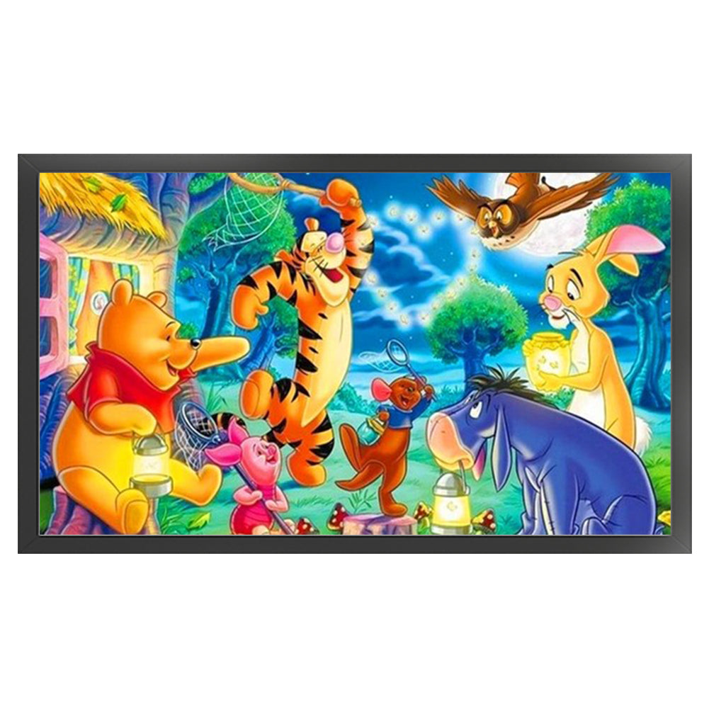 Disney-Winnie The Pooh - 11CT Stamped Cross Stitch 60*35CM