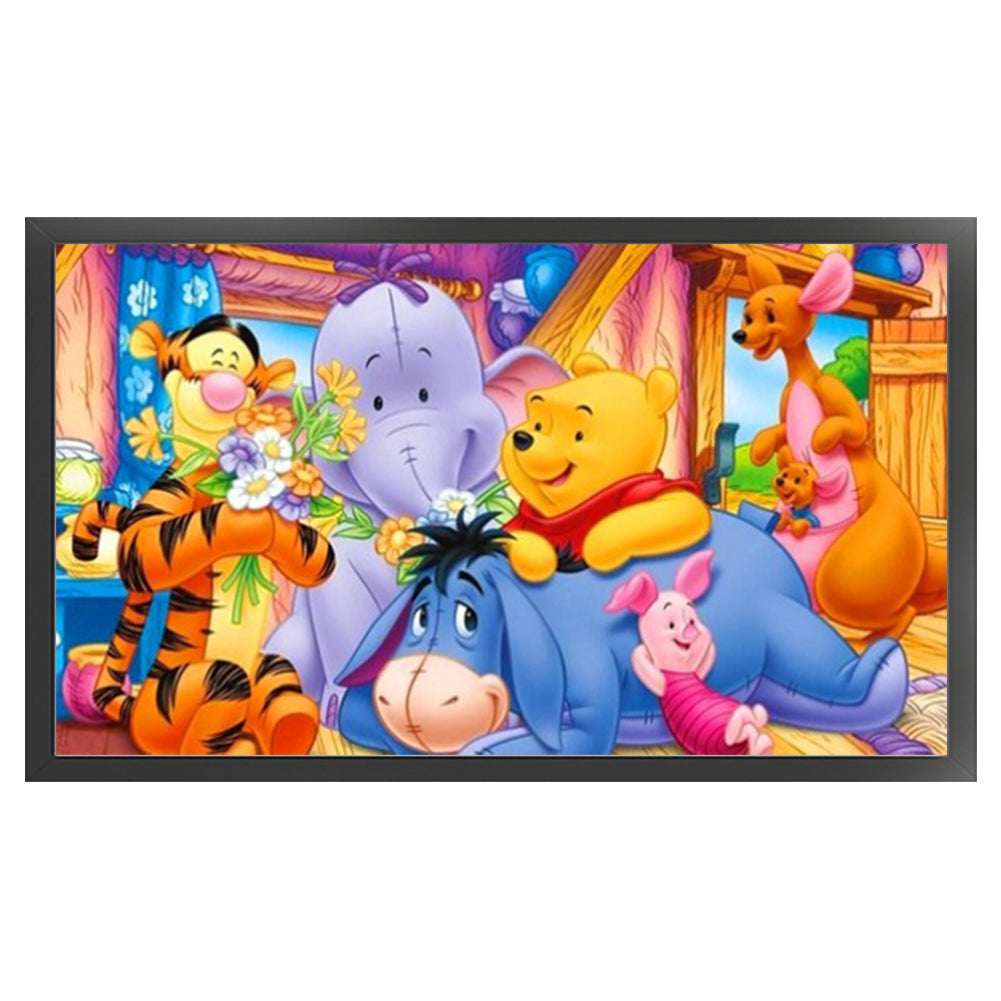 Disney-Winnie The Pooh - 11CT Stamped Cross Stitch 60*35CM