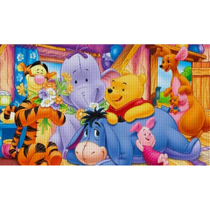 Disney-Winnie The Pooh - 11CT Stamped Cross Stitch 60*35CM