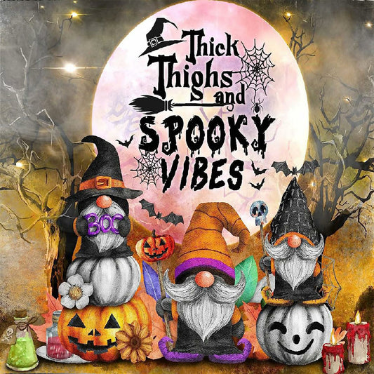 Halloween Gnome - Full Round Drill Diamond Painting 30*30CM