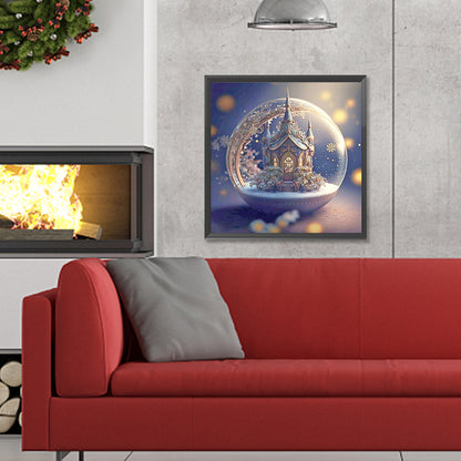 Church Crystal Ball - Full Round Drill Diamond Painting 30*30CM