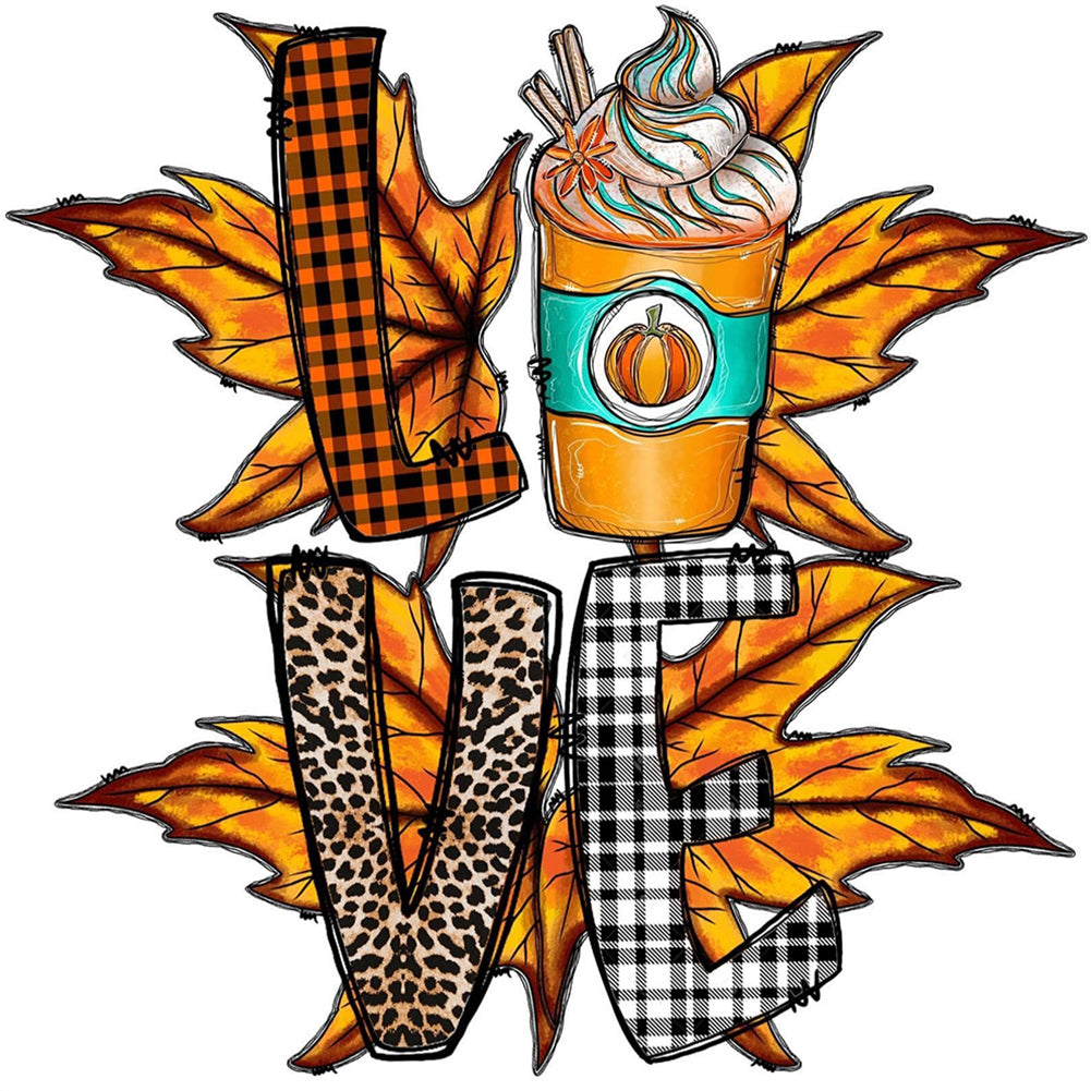 Love Letters - Full Round Drill Diamond Painting 30*30CM