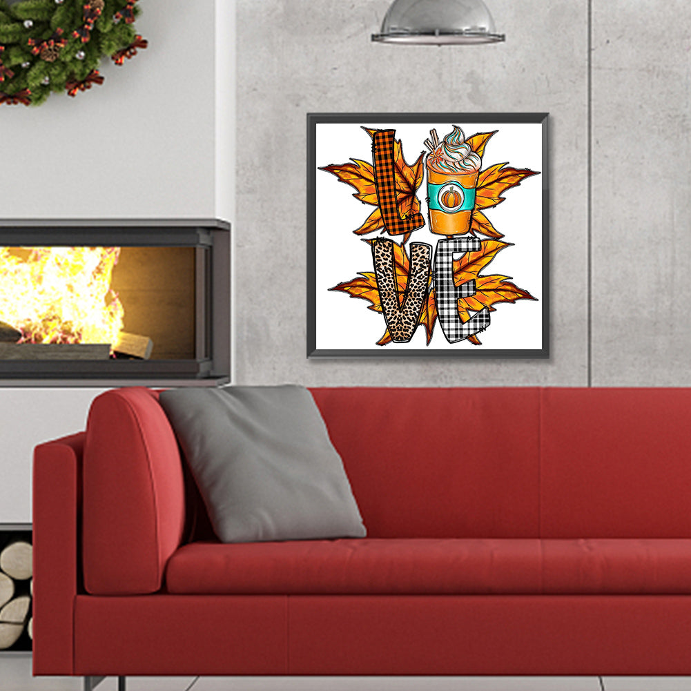 Love Letters - Full Round Drill Diamond Painting 30*30CM