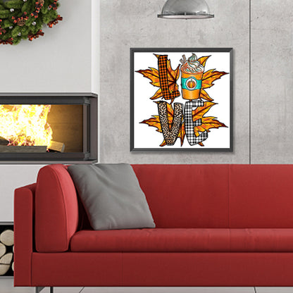 Love Letters - Full Round Drill Diamond Painting 30*30CM