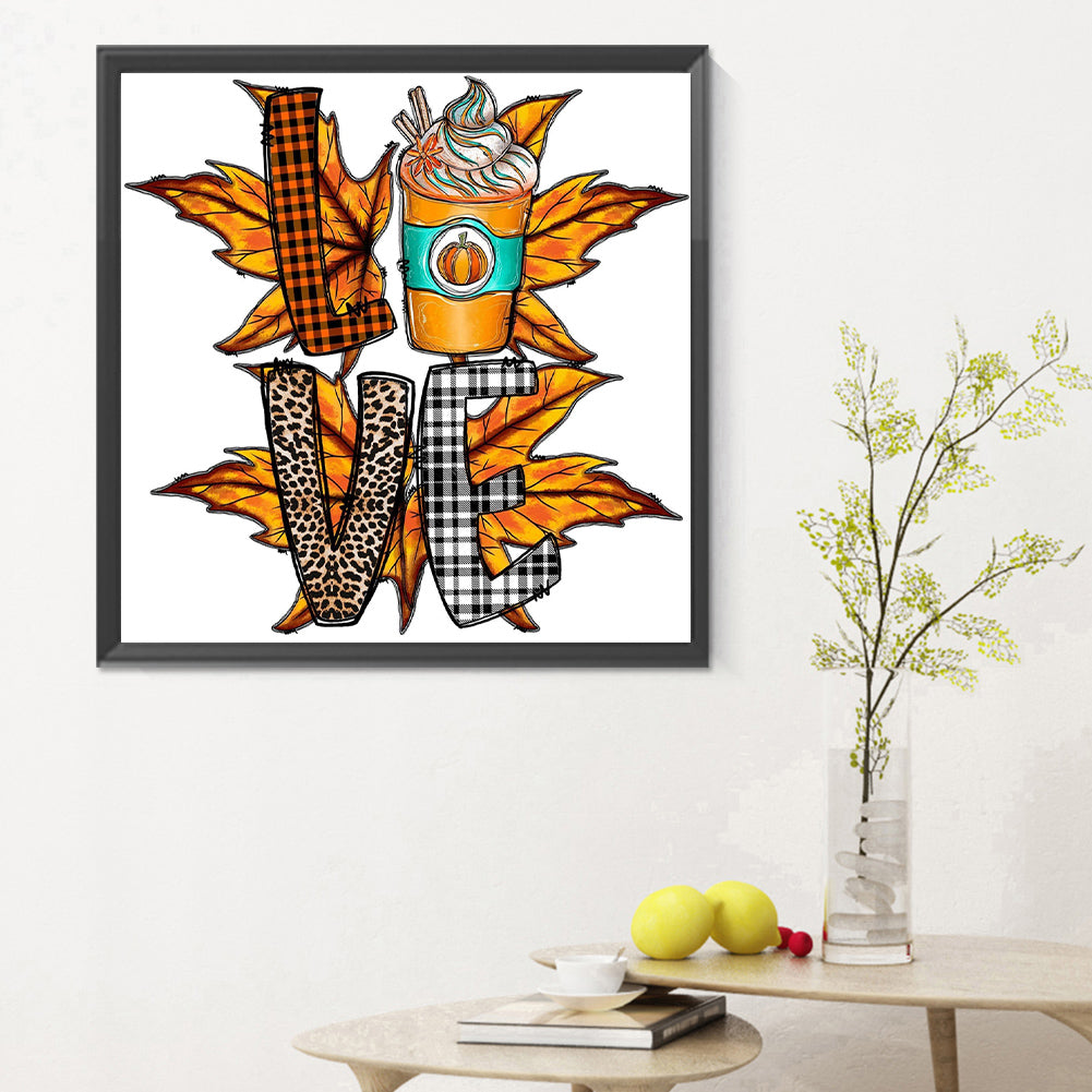 Love Letters - Full Round Drill Diamond Painting 30*30CM