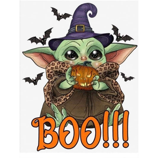 Yoda - Full Round Drill Diamond Painting 30*40CM