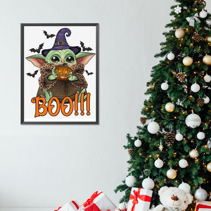 Yoda - Full Round Drill Diamond Painting 30*40CM