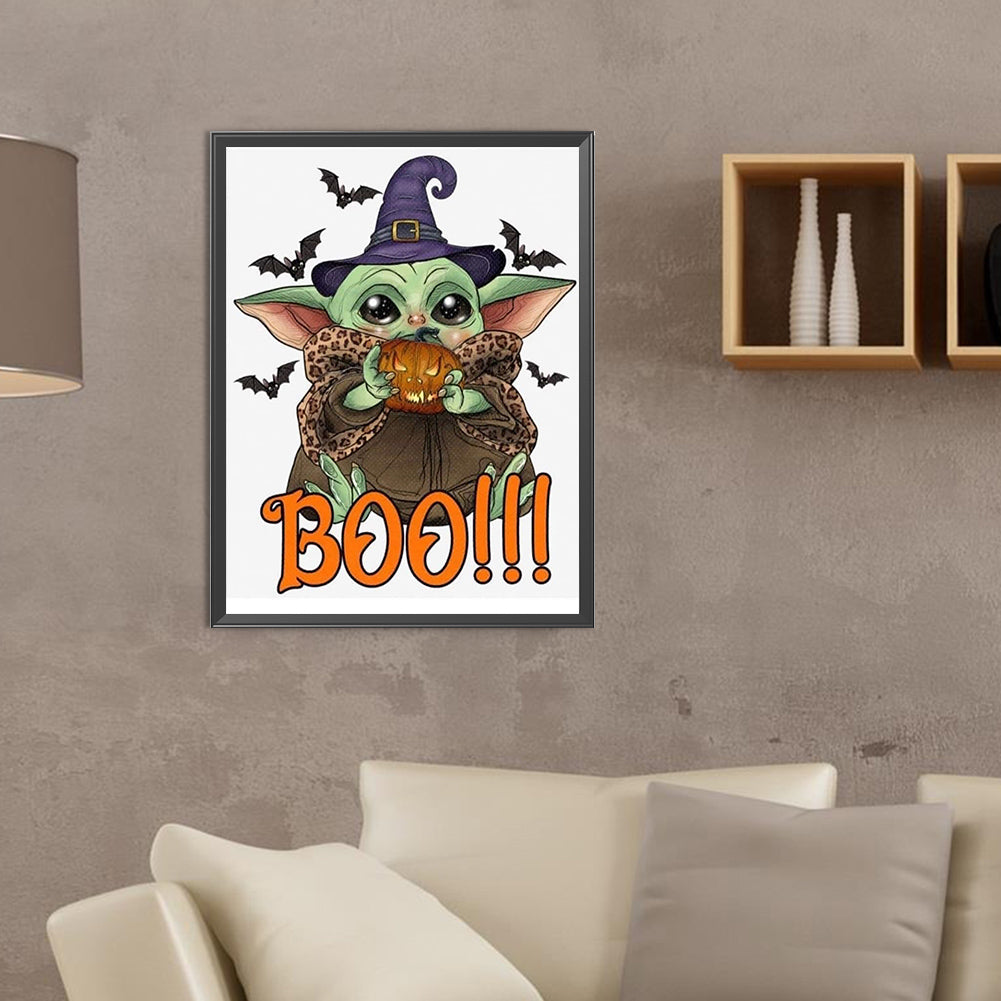 Yoda - Full Round Drill Diamond Painting 30*40CM