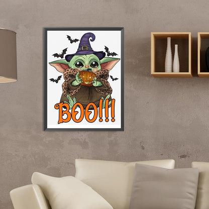 Yoda - Full Round Drill Diamond Painting 30*40CM