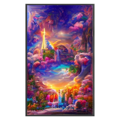 Wonderland - 11CT Stamped Cross Stitch 50*80CM