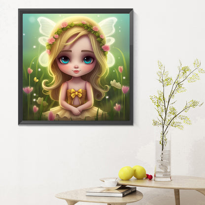 Elf Girl - Full Round Drill Diamond Painting 30*30CM