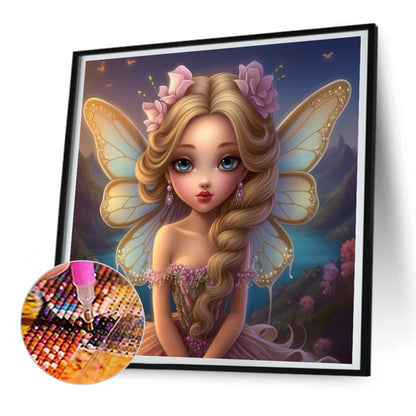 Elf Girl - Full Round Drill Diamond Painting 30*30CM