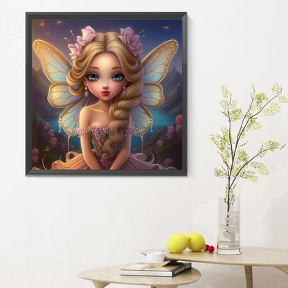 Elf Girl - Full Round Drill Diamond Painting 30*30CM