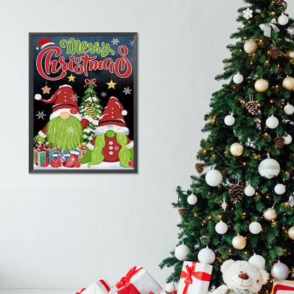 Santa Claus - Full Round Drill Diamond Painting 30*40CM