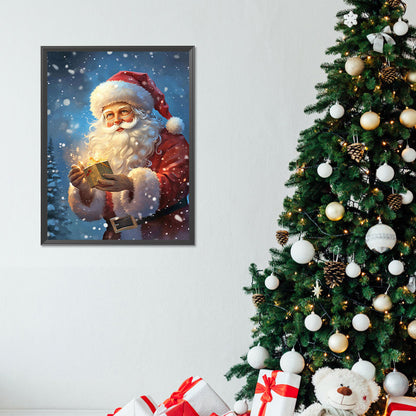 Santa Claus - Full Round Drill Diamond Painting 30*40CM