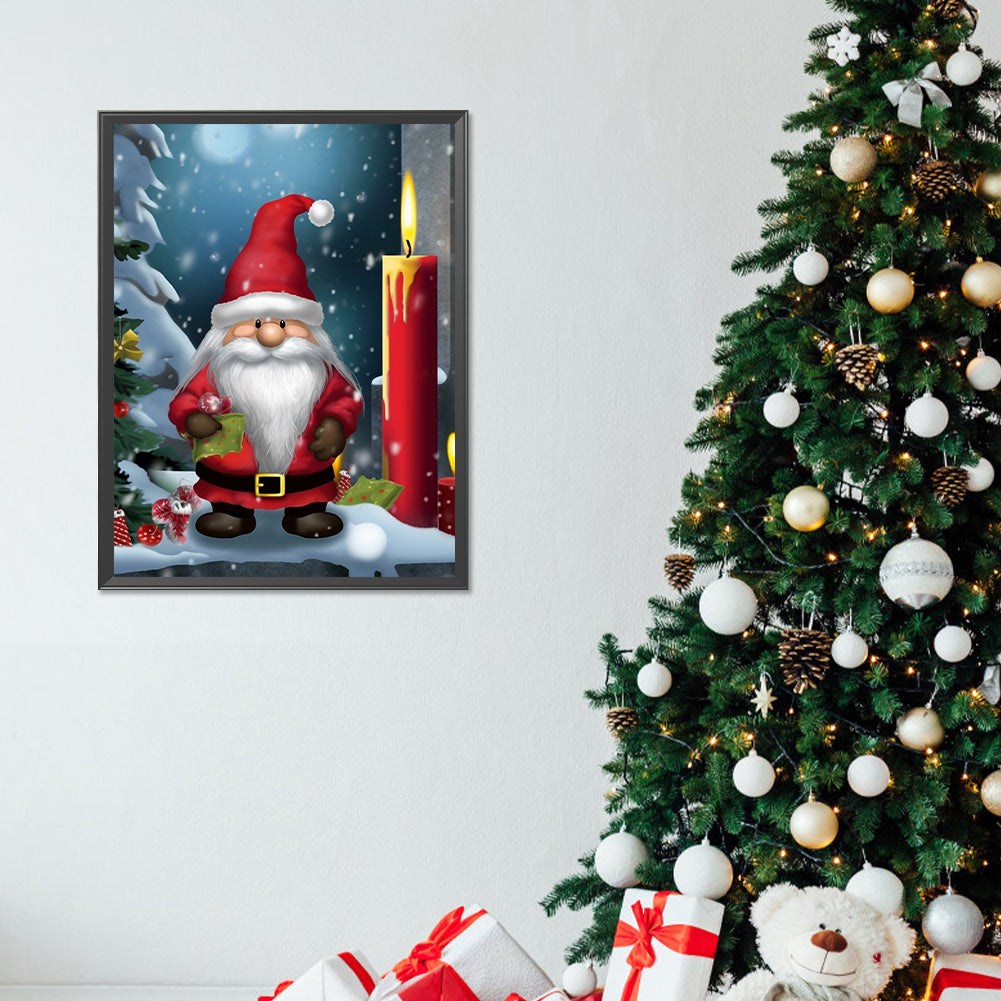 Santa Claus - Full Round Drill Diamond Painting 30*40CM