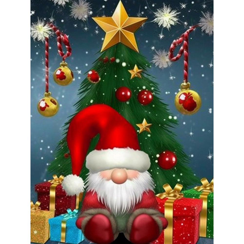 Santa Claus - Full Round Drill Diamond Painting 30*40CM