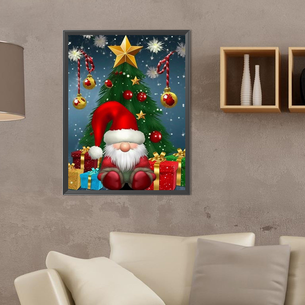 Santa Claus - Full Round Drill Diamond Painting 30*40CM