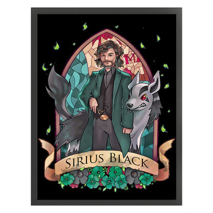 Sirius Black - 11CT Stamped Cross Stitch 50*65CM