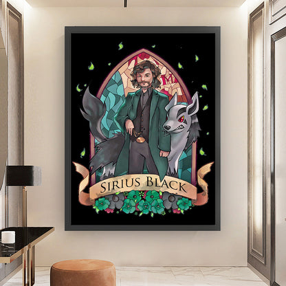 Sirius Black - 11CT Stamped Cross Stitch 50*65CM