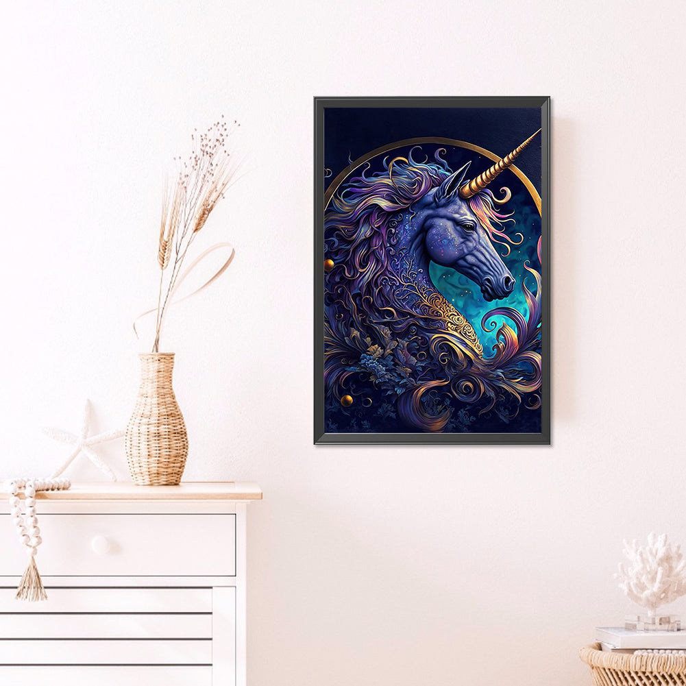 Unicorn - Full Round AB Drill Diamond Painting 40*60CM