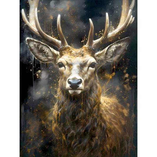 Adult Elk - Full Round Drill Diamond Painting 30*40CM